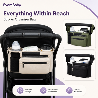 EvamBaby Stroller Organizer Bag