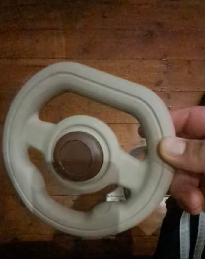 EVAM BABY steering wheel close-up